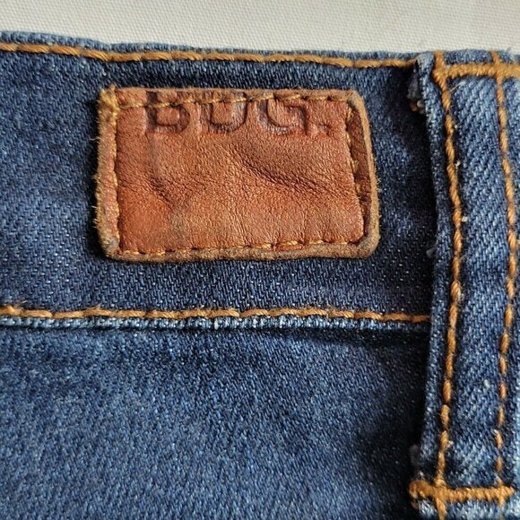 Urban Outfitters BDG Cigarette Jeans Size 28 28X29 Mid Rise Dark Wash - Picture 6 of 10